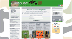 Desktop Screenshot of geocachingstuff.com